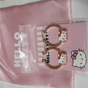Sanrio Hello Kitty Hoop Earrings